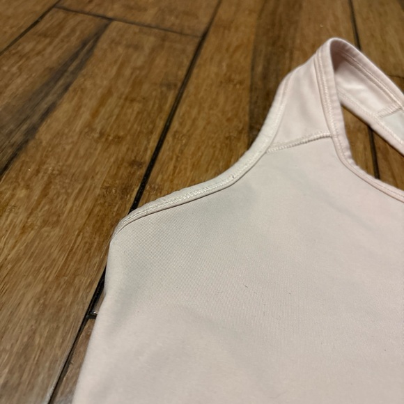 Nike Dri-Fit Swoosh Logo Racerback Wirefree Sports Bra Size XL Pink - Picture 11 of 12